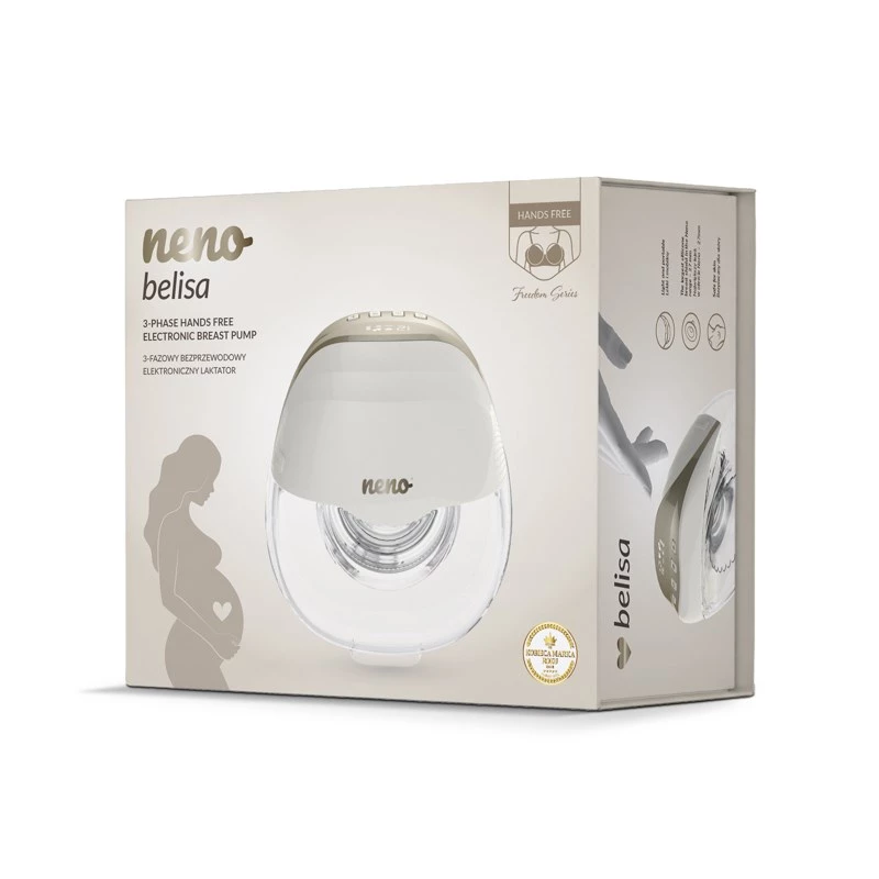 Neno Belisa Twin tiralatte elettrico wireless a 3 fasi a mani libere con custodia