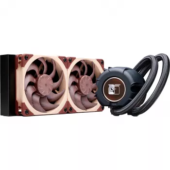 Noctua NL-LC1-24 dissipatore CPU ad aria low-profile per AMD AM4 (Ryzen) - nero/marrone