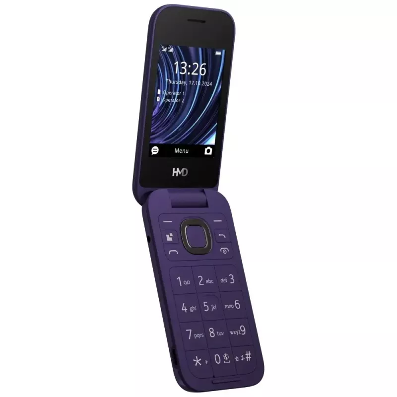Nokia 2660 Flip TA-1711 DS Purple telefono cellulare 4G