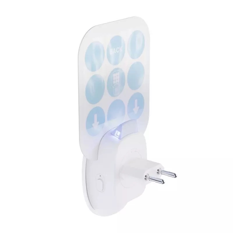 Noveen lampada insetticida 2in1 Bug Zapper + luce notturna spina regolabile fino a 30 m²