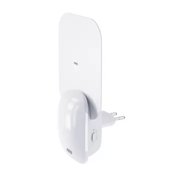 Noveen lampada insetticida 2in1 Bug Zapper + luce notturna spina regolabile fino a 30 m²