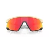 Oakley Bxtr occhiali da sole shield wrap-around nero opaco Prizm nero