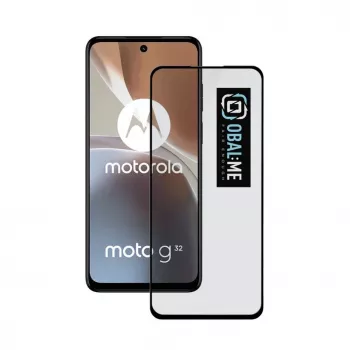 OBAL:ME Pellicola protettiva in vetro 5D per Motorola G32 nero