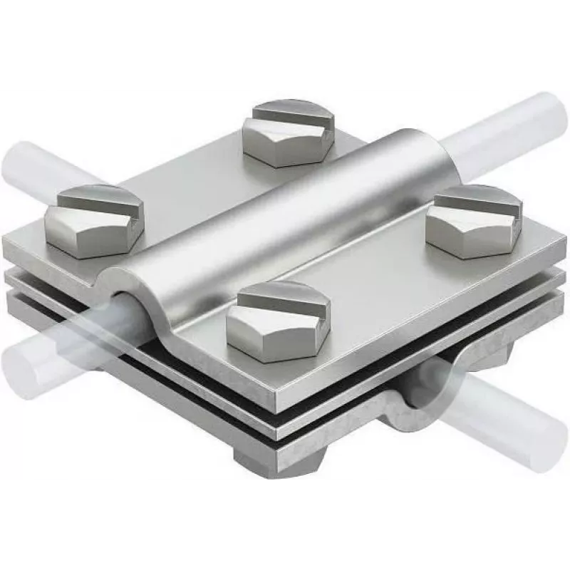 OBO Bettermann 252 8-10 V4A connettore a croce per conduttore 8-10 mm (5312318)