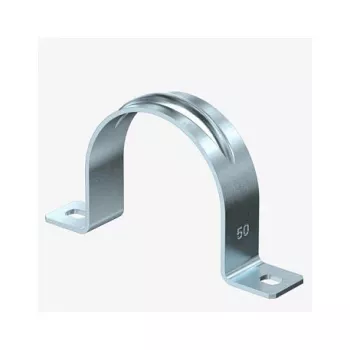 OBO BETTERMANN 605 50 G Collare per tubi in due parti 50mm acciaio zincato