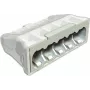 OBO BETTERMANN 61 525 LGR connettore push-in 5 poli 0,5-2,5mm² grigio chiaro RAL7035 2054507
