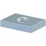 OBO Bettermann ACMSN M8 ZL dado scorrevole per barre profilate a C, medio, acciaio zincato lamellare 1147060