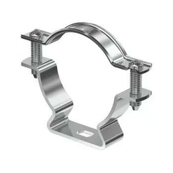 OBO BETTERMANN ASL 733 53 fascetta distanziale in alluminio con asola, 44-53 mm, alluminio, 1362834