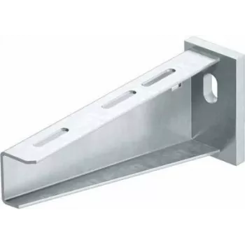 OBO Bettermann AW 55 31 Braccio a parete/palo, sporgenza 310mm, acciaio, zincato a caldo, con piastra di testa 6418570