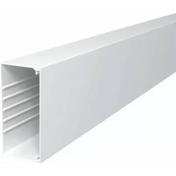 OBO BETTERMANN WDK80170RW Canalina portacavi a parete e soffitto 80x170x2000mm PVC bianco puro RAL 9010 6191304