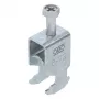 OBO BS-H1-M-12 FT staffa a U 8-12 mm acciaio zincato a caldo 1186002