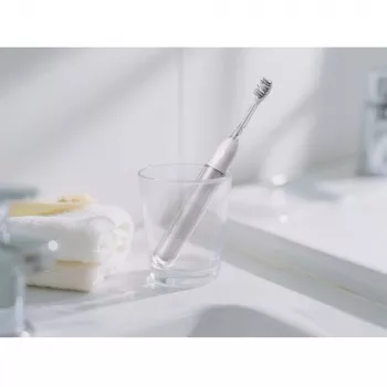 Oclean Ease Pro Silver spazzolino elettrico con tecnologia sonica, 5 modalità di pulizia, ricarica USB-C, impermeabile IPX7, 180 giorni di autonomia