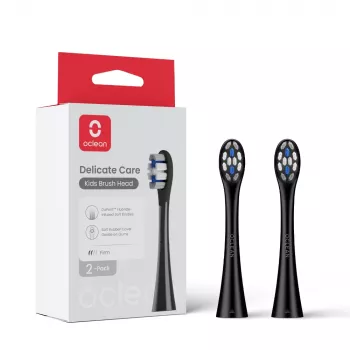 Oclean Kids testina spazzolino P3K8 2 pz. nero