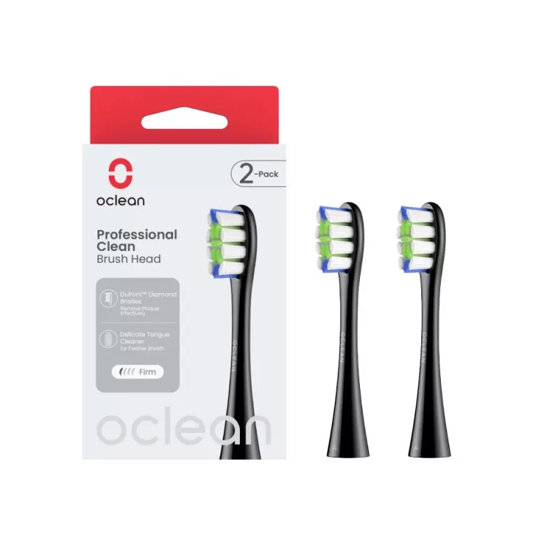 OCLEAN Professional Clean testina spazzolino P1C5 B02 2 pz. nero