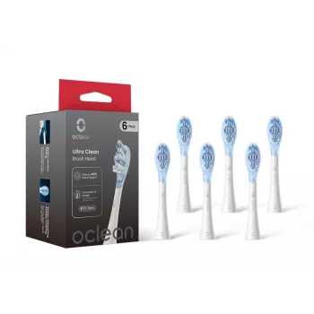 Oclean Ultra Clean UC03 Testine di ricambio (confezione da 6) – bianco