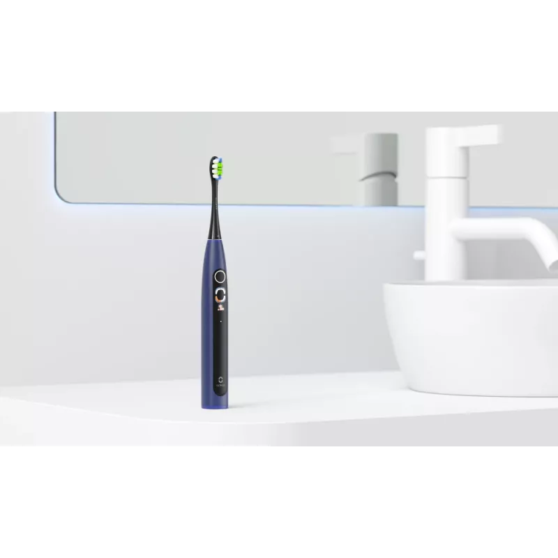 OCLEAN X Lite Set blu spazzolino elettrico