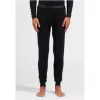 ODLO BL Bottom Pantaloni lunghi in merino, Taglia L, nero
