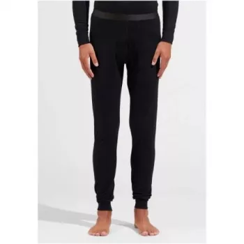 ODLO BL Bottom Pantaloni lunghi in merino, Taglia L, nero