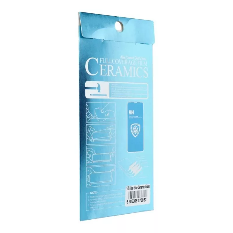 OEM vetro ceramico protezione schermo Full Glue 5D per Samsung Galaxy A26 5G nero