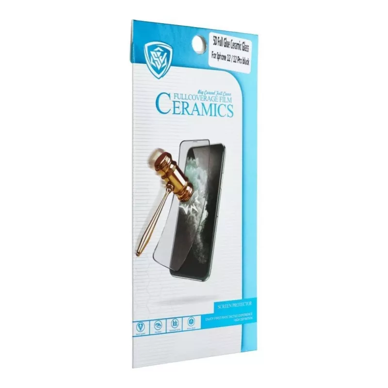 OEM vetro ceramico protezione schermo Full Glue 5D per Samsung Galaxy A26 5G nero