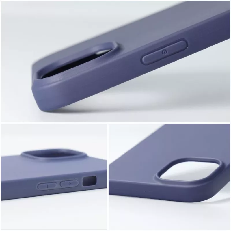 Custodia OEM per Honor X6c blu opaco copertura posteriore in silicone