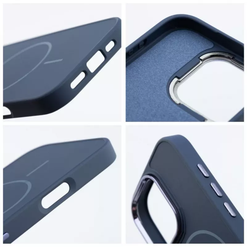 Custodia OEM per iPhone 13 Mini Frame Mag Cover compatibile MagSafe Navy Blue