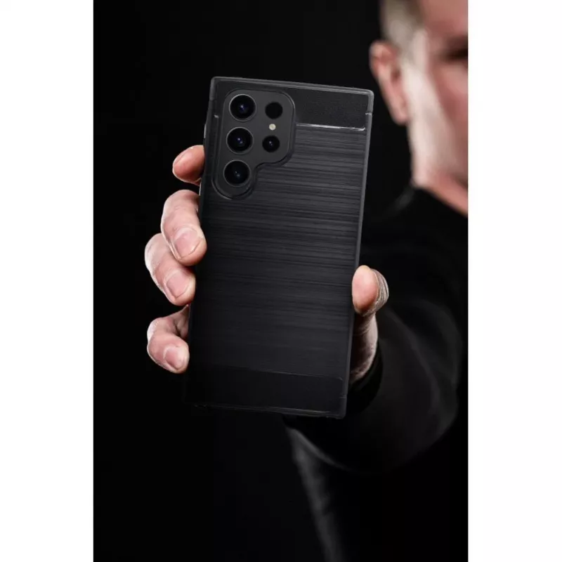 OEM Case per Samsung Galaxy S25 Ultra Carbon nero