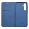 OEM Flip Case per Samsung A54 5G Luna Book Carbon blu