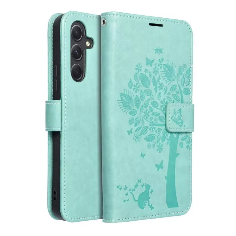 OEM Flip case per Samsung Galaxy A54 5G Mezzo Book Tree Green