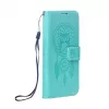 Custodia flip OEM per Samsung Galaxy S25 Mezzo Book Dreamcatcher verde