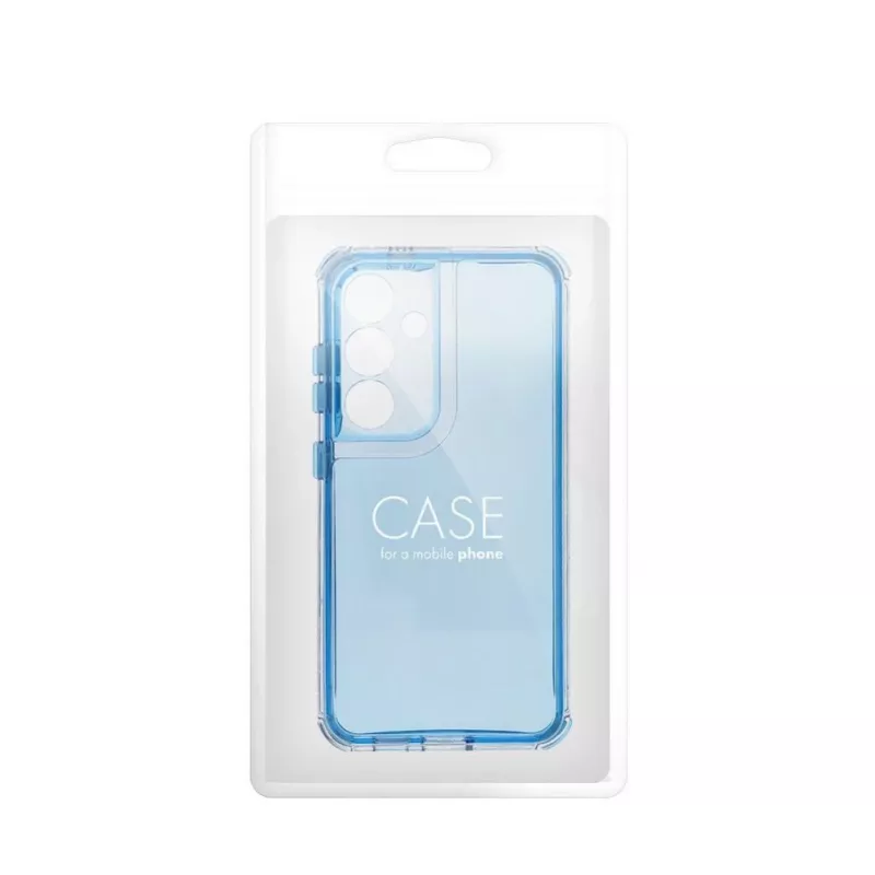 OEM MATRIX CLEAR custodia per Samsung Galaxy A35 5G - trasparente blu