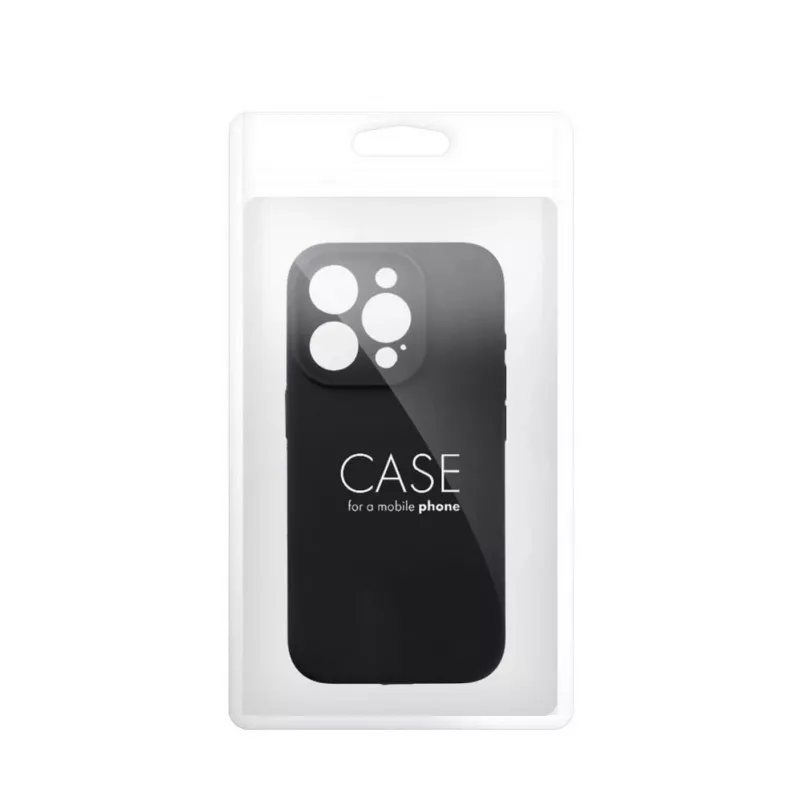 OEM Custodia in silicone per Apple iPhone 16 Pro Max 2mm nera