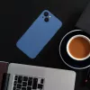 OEM Custodia in silicone MagSafe per Apple iPhone 16 con protezione fotocamera - blu