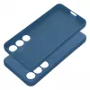 OEM custodia in silicone MagSafe per Samsung Galaxy S24 con protezione fotocamera - blu