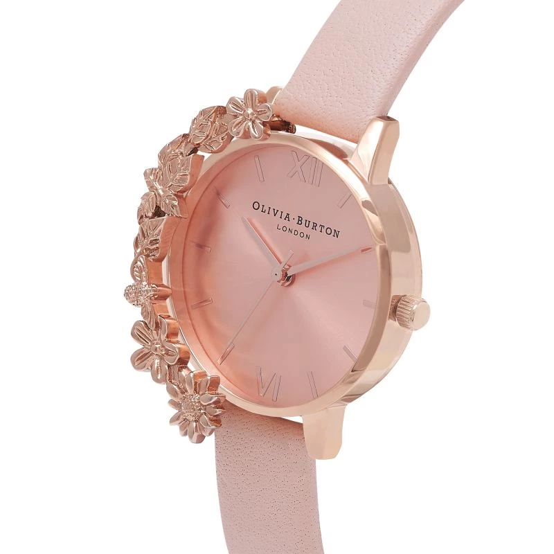 Olivia Burton Orologio al quarzo donna Celestial 30 mm oro rosa acciaio inox mesh OB16CB11