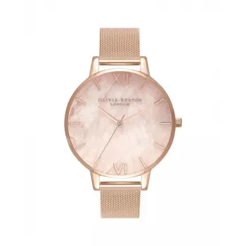 Olivia Burton Orologio donna Sparkle Butterfly OB16SP01 38mm pelle grigia