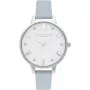 OLIVIA BURTON Orologio da donna OB16BJ01 34mm Argento Acciaio inossidabile Mesh