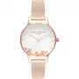 Olivia Burton Orologio da donna OB16CH01 30mm acciaio pelle grigio
