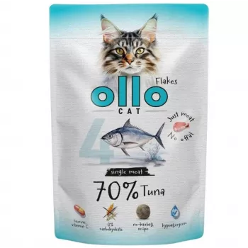 Ollo umido per gatti bustina n. 4 con tonno, 85 g