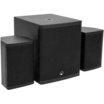OMNITRONIC MAXX-1508NG sistema PA attivo 2.1 800W RMS con subwoofer 15