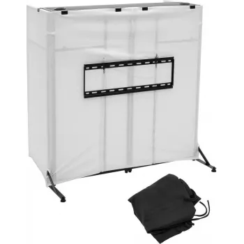 OMNITRONIC stativo DJ mobile DJTV-1 con copertura 32000003