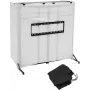 OMNITRONIC stativo DJ mobile DJTV-1 con copertura 32000003