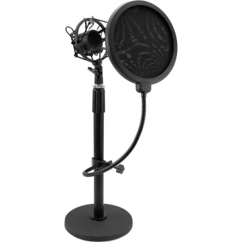 OMNITRONIC MSP-1 asta microfono con ragno e filtro pop 60006024
