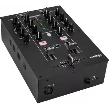 OMNITRONIC PM-202F mixer DJ a 2 canali con filtro e Bluetooth 10006863