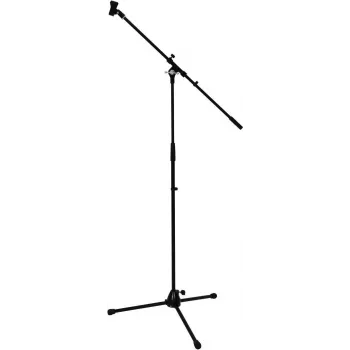Omnitronic PRO sw asta microfono con braccio telescopico, nero 60005844