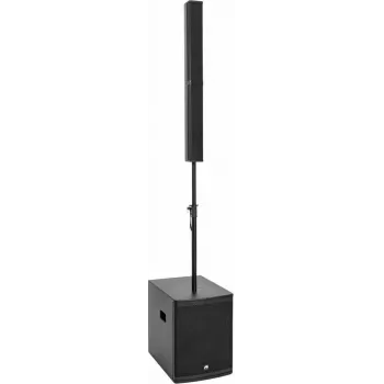 OMNITRONIC ROD-1283 sistema PA attivo a colonna 400W con subwoofer da 12 pollici e Bluetooth 11039105