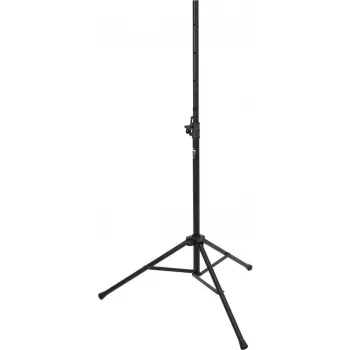 OMNITRONIC ROD-1283 stativo per diffusori, altezza 100-180 cm, portata 30 kg, adattatore 35 mm, acciaio, nero 11039106