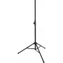 OMNITRONIC ROD-1283 stativo per diffusori, altezza 100-180 cm, portata 30 kg, adattatore 35 mm, acciaio, nero 11039106