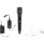 OMNITRONIC Set FAS TWO + Microfono dinamico wireless + Bodypack + Headset 660-690MHz (20000970)