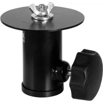 OMNITRONIC SPA-10EU adattatore per supporto M8 per supporto 35mm – acciaio nero 60004609